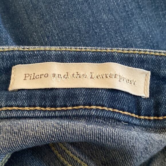 Anthropologie Jeans Women's 29 Pilcro & The Letterpress Stet Split Hem - Picture 8 of 9